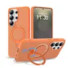 Funda de teléfono con soporte magnético Fengdun adecuada para Samsung S26Ultra Mate S26Plus Anticaída S26 Funda Protectora