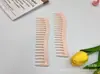 Pente de Dentes Largos de Uso Duplo para Cabelos Molhados e Secos, Pente de Dentes Grandes para Pentear, Pente Alisador para Cabelos Femininos, Em Estoque