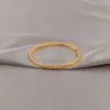Pulsera Geométrica de Zirconia de Acero de Titanio de Moda Europea y Americana Transfronteriza para Mujer, Pulsera Abierta de Lujo Ligero de Gama Alta de Nicho de Moda Que No Se Desvanece