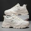 Zapatos de Otoño para Hombre Nuevos Zapatos de Malla Transpirable Zapatos de Moda Versátiles con Suela Gruesa para Aumentar la Altura Deportivos Casuales para Correr Zapatos de Papá