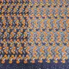 Tela de Encaje Bordado Calado Floral Africano Poliéster-Algodón Voile Suizo Tela para Vestido Vestido de Boda