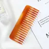 YHJ nova pente de cabelo europeu e americano pente de placa de acetato pente de cor mármore antiestático pente pequeno colorido