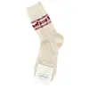 Calcetines de Lana Japoneses Retro Fair Isle Ciervo Grabado Diamante Calcetines de Moda para Mujer Otoño Invierno Gruesos Calientes Calcetines Caídos