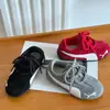 Tênis versáteis infantis estilo coreano, modelos primavera e outono 2026, sapatos esportivos para meninas, tênis de cano baixo, tênis leves para treinamento para crianças maiores