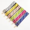 Nueva Correa de Hombro Ancha de Jacquard de Nylon de Colores Correa Larga Cruzada de un Hombro Correa de Bolso Antigravedad Correa Accesorios para Bolsos