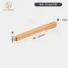 Venta al por mayor de fabricantes de tiradores de madera para armarios, puertas de gabinetes, mesas de cajones, tiradores simples de madera maciza en forma de T