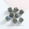 Horno de Alta Temperatura Cuentas de Cerámica Verde Accesorios para Joyería DIY Pulsera de Jingdezhen con Cuentas Cuentas Sueltas Materiales Hechos a Mano