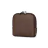 Bolsa de Monedas de Moda en Capas de Cuero Genuino Pulsera Collar Bolsa de Almacenamiento para Labiales Bolsita Multifuncional Versátil para Almacenamiento de Joyería Venta al por Mayor