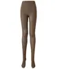 Medias de rayas verticales transparentes para mujer, otoño e invierno, adelgazantes, medias de capa base, alta elasticidad, fibra ultrafina, se mantienen arriba, medias de tacto de alta gama