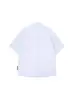 Camisa Listrada de Manga Curta com Estampa Graffiti Estilo Americano 2026 Nova Solta Estilo Coreano Estilo Preguiçoso Camisa Top