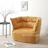Sofá de Vácuo Comprimido Transfronteiriço, Sofá Preguiçoso Simples para Sala de Estar, Cadeira de Lazer, Sofá Individual Doméstico de Esponja Completa