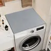 Tapete Antiderrapante de Cor Sólida Simples para Máquina de Lavar, Geladeira, Mesa de Cabeceira, Fácil de Limpar, Doméstico Anti-Escaldamento, à Prova de Sol, Tapete à Prova de Poeira de Terra de Diatomáceas