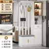 Armário de Entrada Moderno Simples Armário de Sapato para Hall de Entrada Tela de Entrada Integrada para Apartamento Pequeno Uso Doméstico Divisória de Corredor de Luxo Leve Armário de Vinho