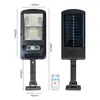 Luz Solar para Calle, Luz Exterior para Jardín, Luz de Pared con Sensor de Movimiento Corporal, Luz de Carretera Integrada Impermeable Cob, Ahorro de Energía Solar