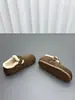 Zapatos Birkenstock de Piel Genuina Forrados de Lana para Mujer 2026 Invierno Nuevos Puntera Redonda Suela Gruesa Aumentadores de Altura Cálidos de Piel de Vaca Zapatos de Algodón Modernos