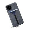 Funda de teléfono de cuero mate elástica para tarjetas para iPhone11 iPhone 11 Pro funda protectora para negocios