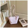 Bolsa Simples de Tecido Oxford Atacado Nova Moda Feminina Bolsa Tote de Nicho Versátil para Passeios Bolsa de Ombro Único Sob o Braço