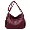 Bolso Nuevo 2023 para Mujer Color Sólido Casual Hombro Cruzado Bolso Cruzado Simple Versátil Bolso para Madres de Mujeres de Mediana Edad Gran Capacidad