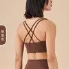 Sujetador Deportivo de Espalda Cruzada a Prueba de Impactos Ropa de Fitness Sujetador Deportivo de Reúne Ropa Deportiva para Fitness Yoga Chaleco Superior