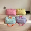 Bolsa de viaje de dos tonos de gran capacidad para viajes cortos, bolsa de mano, bolsa de mano para equipaje de mano en viajes de negocios, bolsa para deportes y fitness, bolsa de almacenamiento de viaje