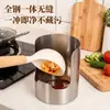 Venda Direta no Atacado Suporte Porta Concha de Sopa de Aço Inoxidável Prateleira de Armazenamento de Cozinha Suporte para Tábua de Corte Tampa de Panela Porta Colheres Hashis Escorredor Prateleira para Utensílios de Cozinha
