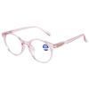 Gafas de lectura para presbicia con resorte y material de memoria TR transfronterizo 2023, gafas para personas mayores con montura multicolor opcional