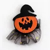 Faixa de Cabeça de Abóbora de Halloween para Mulheres, Adereço de Cabelo Engraçado para Festa, Adereços de Atmosfera para Fantasia de Cosplay, Decorações de Presilha de Cabelo