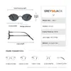 Gafas de Sol Ovaladas Sin Montura de Metal Estilo Nuevo Transfronterizas, Gafas de Sol Moda Europea y Americana con Borde Cortado para Hombres y Mujeres, En Stock