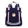Nueva Mochila Escolar para Estudiantes de Primaria Bolsa Tutorial Infantil Bolso de Mano Mochila Repelente al Agua de Recuperación para Niñas Bolso para Llevar Libros