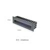Lámpara de esquina lámpara de esquina empotrada lámpara de pared lateral lámpara de escalón lámpara de pared led impermeable lámpara de rodapié lámpara de jardín