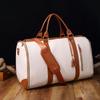 Fábrica de Guangzhou Spot Amazon Viaje Conveniente Bolsa de Ropa de Mano Bolsa Duffel Grande de Cuero PU Moda para Mujer