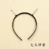 Acessórios de Plástico para Tiara de Mola DIY com Dentes, Materiais para Acessórios de Tiara, Produtos Semi-Acabados, Presilhas de Cabelo Personalizadas