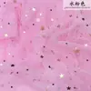 Accesorios para fotografía de manicura Ropa de actuación Tejido de hilo de nieve Malla de hilo Cielo Estrellado Hilo de encaje Tejido de lentejuelas