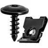 Adecuado para Cubierta de Parachoques Guardabarros Tornillo Flor de Ciruelo Clip de Tuerca en U de Coche Volkswagen Audi N90974701