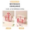 Nueva bolsa de playa transparente de PVC de gran capacidad con estilo Ins, impermeable, portátil, bolsa de cosméticos de alto rendimiento, bolsa de almacenamiento para exteriores