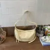 Moda Transfronteriza Nicho Bolso con Forma de Cuerno Nuevo 2026 Bolso Cruzado Casual Versátil Bolso de Hombro para Mujer Bolso de Axila Bolso Dumpling