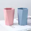 Escova de Copo Diamante de Palha de Trigo Espessa Copo para Enxaguar a Boca Copo de Escova de Dentes Doméstico para Casal Sabor Trigo Copo de Lavar Venda por Atacado