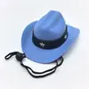 Mini sombrero de vaquero de peluche para gato mascota, sombrero para fiesta de mascotas, sombrero pequeño de fieltro nuevo, estilo vaquero para cachorro