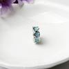 Nuevo Fresco, Dulce y Versátil Goteo de Aceite Xiaohongshu Multicolor en Forma de Corazón Cuentas Separadas Pulsera de Cuentas Collar Colgante de Joyería