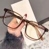 Novos Óculos Azuis Bloqueadores de Luz Masculinos Elegantes da Moda Sem Grau, Mesmo Estilo que Celebridades da Internet, Podem Ser Equipados com Lentes de Grau, Armações de Óculos Ultra Leves