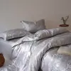Novo Conjunto de Quatro Peças Jacquard Catiônico Simples Moderno Leve de Luxo Ins Aurora