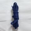 Venta al por mayor de fábrica 7 mm Poliéster Trenzado Color Puro Hilo Retorcido Cuerda Redonda de Colores Correa para Bolsas Correa para Equipaje Accesorios DIY