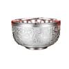 Juego de tres piezas de cuenco de oro Baifu Wufu linmen cuenco de pescado doble palillos cuchara Taza de plata lingote exposición desagüe regalo ventas directas de fábrica