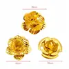 Estilo Antiguo Novia Corona de Fénix Tocado Accesorios Tocado de Muñeca Xiuxiu Flor en el Pecho Ramo de Mano Accesorios Flores de Rosa 3D