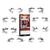 Eelhoe Halloween Eyeliner Stickers Horror Moda Fiesta Maquillaje Herramientas Murciélago Araña Delineador Decorativo Sombra de Ojos Stickers