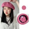Circunferencia de Cabeza Grande Sombrero Nuevo Estilo Coreano de Verano para Mujeres Venta al por Mayor Sombrero de Pintor Tejido Fino con Banda Elástica Boina de Primavera y Verano