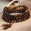 Pulsera de Madera de Aloes de Vietnam Huang Qinan, Rosario Wenwan, Pulsera de Cuentas Budistas Unisex, Seda Suave, Material Viejo, Adorno de 108 Cuentas de Rosario