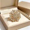 Broche de Tulipán de Zirconia de Alta Gama Xiliang Feizi Corsage de Tulipán Colorido Estilo Coreano Pin de Regalo Elegante Venta al por Mayor