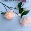 Ramos de 3 Cabezas de Peonías Extranjeras Flores Artificiales Arreglo para Auditorio de Bodas Arreglo Floral Joyería Caja de Regalo Accesorios Hogar Flores Falsas Suaves