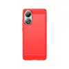 Adequado para Capa de Celular Oppo A78 4g Capa Protetora de Celular de Silicone Anti-Queda Fibra de Carbono Escovada para Oppo A78 4g